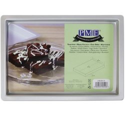 Brownie (Oblong) Cake Pan - (177 x 279 x 25mm / 7 x 11 x 1" inch)