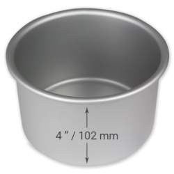 PME : Round Cake Tin - 5" x 4'' Deep