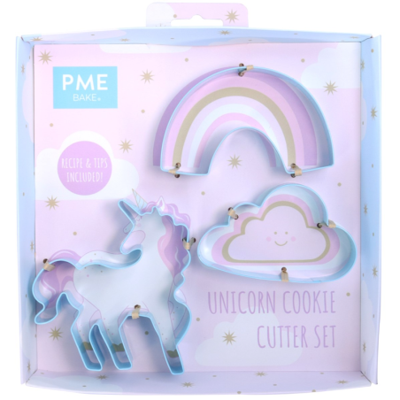 Unicorn Cookie Cutter - Set of 3