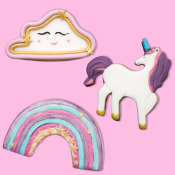 Unicorn Cookie Cutter - Set of 3