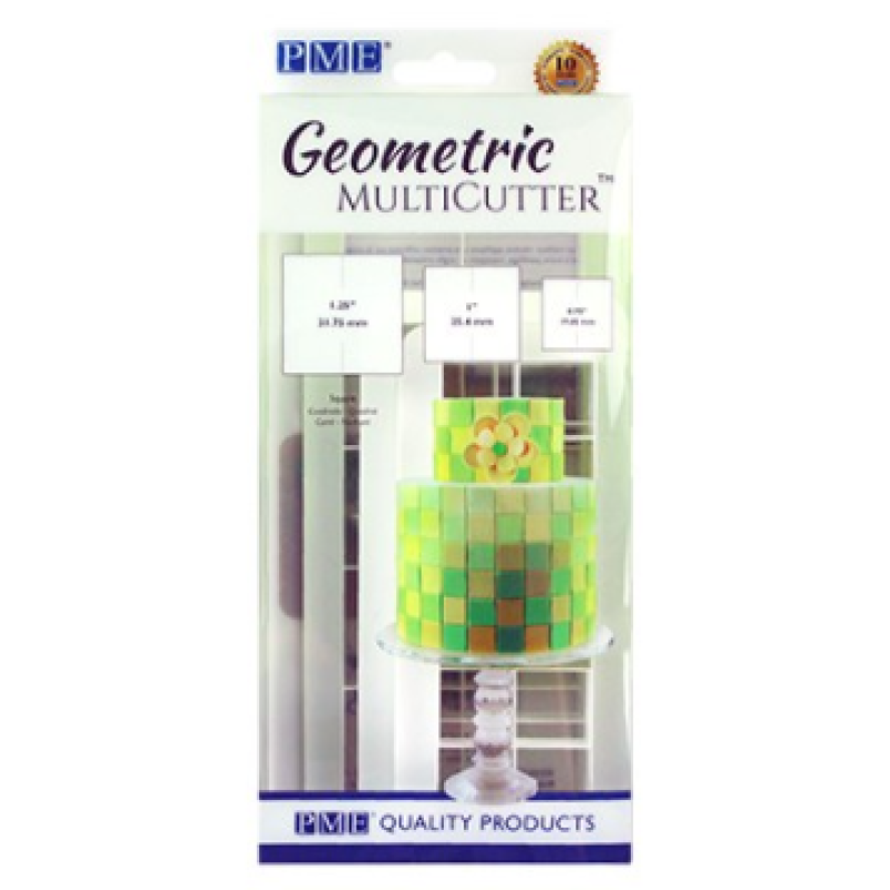 Geometric MultiCutter - Square, Set of 3