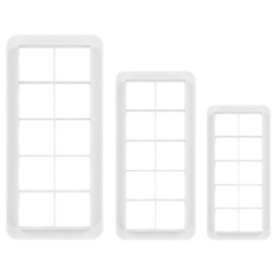 Geometric MultiCutter - Square, Set of 3