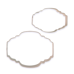 Cookie & Plaque Cutter Style 2 - Set of 2