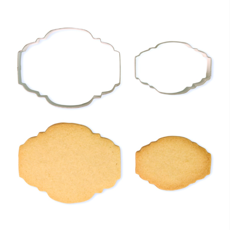 Cookie & Plaque Cutter Style 2 - Set of 2