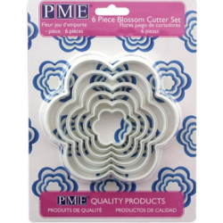 PME Classic Shapes Cutters - Flower Set of 6