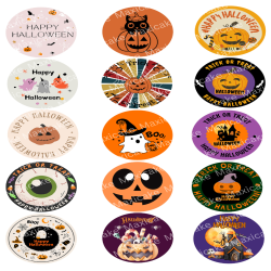 Halloween Sample 01 Edible Toppers - Set Of 15