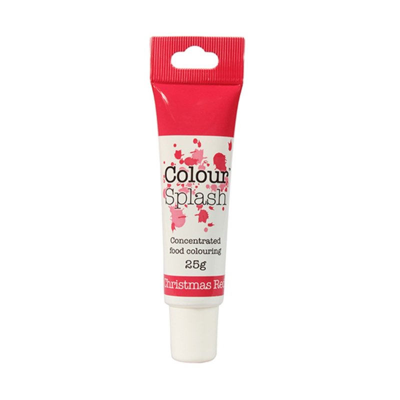 Colour Splash Gel Christmas Red - 25g