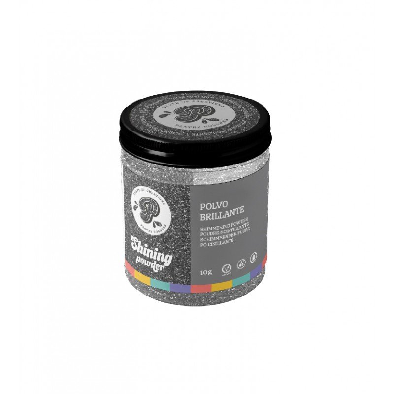 PastryColours Shining Powder Silver - 10g