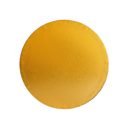 10'' Cake Board Extra Strong Round - Gold