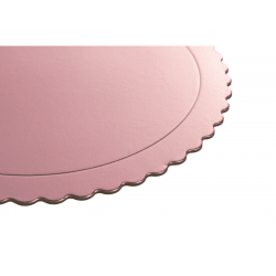 12'' Extra Strong Cake Card Baby Pink - 30 Ø x 3mm