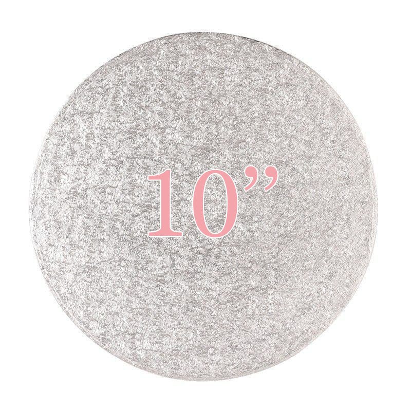 10" Cake Board Round Silver