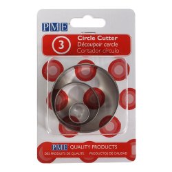 PME Circle Cutters 3 Piece