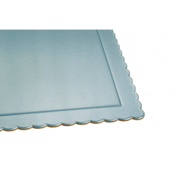 16'' X 12'' Extra Strong Oblong Cake Card Baby Blue - 30 x 40 x 3mm