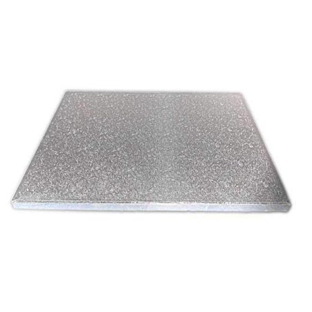 13'' x 9'' Cake Board Oblong Silver