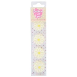 Daisy Cupcake Decorations By Baked With Love - Set Of 12