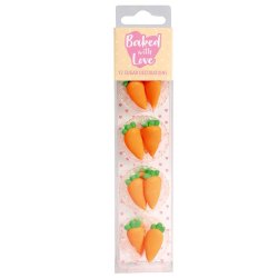 Carrot Cake Decorations By Baked With Love - Set Of 12