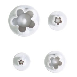 Cake Star - Blossom Plunger Cutter - 4 Set