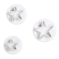 Culpitt Plunger Cutter Star - 3 Set