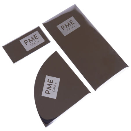 PME Mini Flexible Side Scrapers - Set Of 3