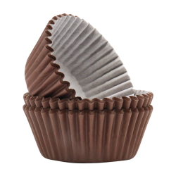 PME : Cupcake Cases Brown - Set Of 60