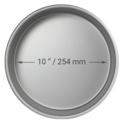 PME : Round Cake Tin - 10" x 4'' Deep