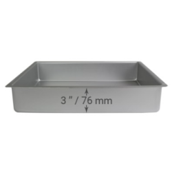 Oblong Cake Pan - (203 x 304 x 76mm / 8 x 12 x 3")