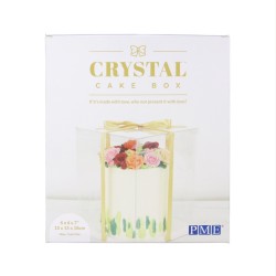 PME CRYSTAL Cake Box - 6 inch (15cm)