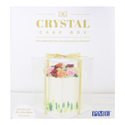 PME CRYSTAL Cake Box - 14 inch (35cm)