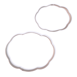 Cookie & Plaque Cutter Style 3 - Set of 2