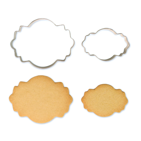 Cookie & Plaque Cutter Style 4 - Set of 2