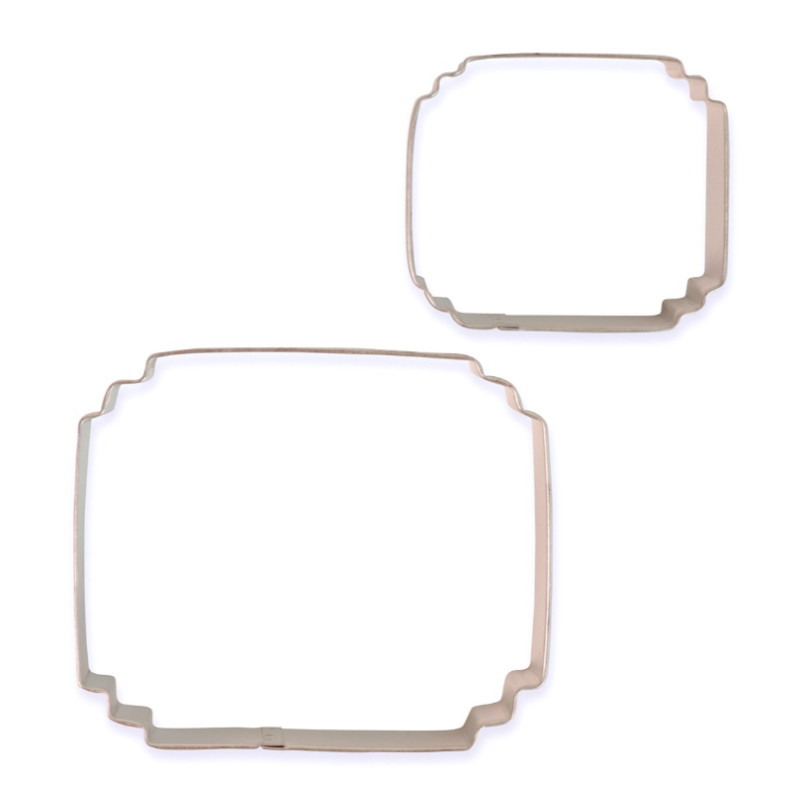 Cookie & Plaque Cutter Style 5 - Set of 2