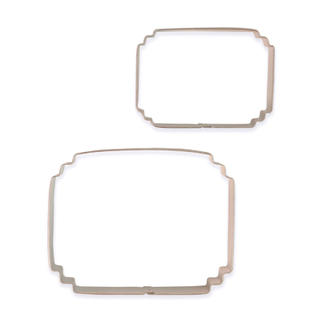 Cookie & Plaque Cutter Style 7 - Set of 2