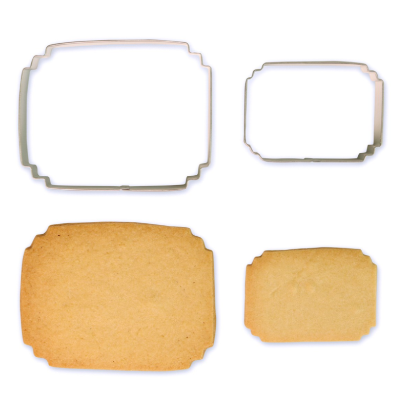 Cookie & Plaque Cutter Style 7 - Set of 2