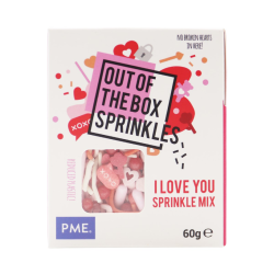 PME Out of the Box Sprinkles I Love You - 60g