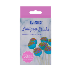 PME 4.5" Lollipop Sticks - Pack of 50