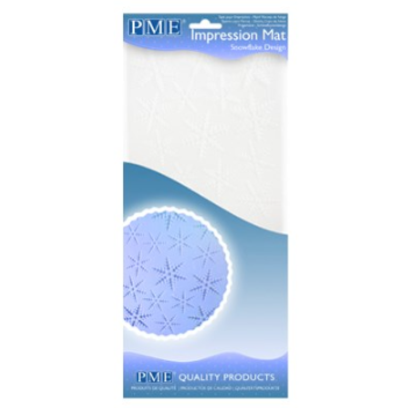 PME : Snowflake Design Impression Mat