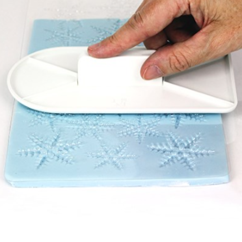 PME : Snowflake Design Impression Mat