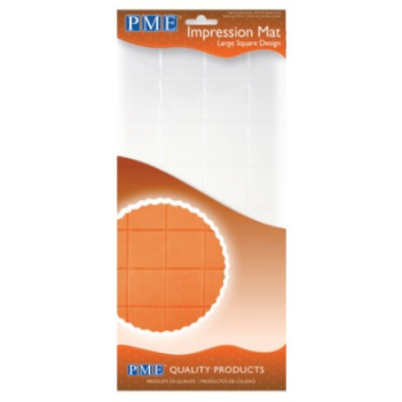 PME :Large Square Design Impression Mat