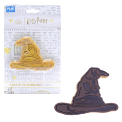 PME Harry Potter Cookie Cutter & Embosser - Sorting Hat