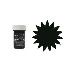 Sugarflair Midnight Black - 25g