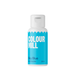 Colour Mill : Oil Based / Free E171 - Sky Blue - 20 Ml