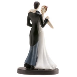 Dekora Wedding Couple Romantic Dancing - 16Cm