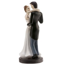 Dekora Wedding Couple Romantic Dancing - 16Cm