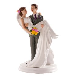 Dekora Wedding Couple Couple Woman In Arms - 20 Cm