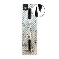 Azucren Double Ended Pen - Black