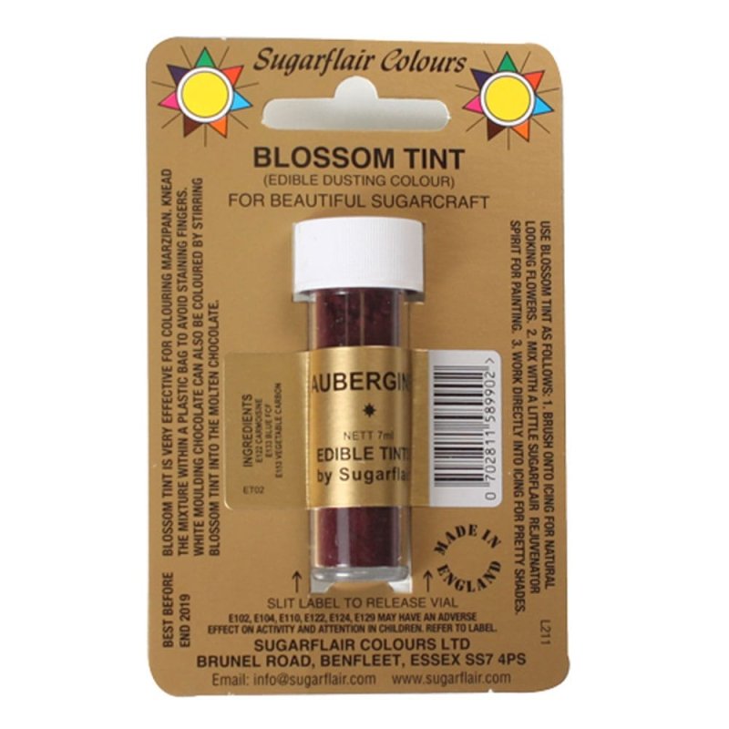 Sugarflair Blossom Tint Aubergine - 7 Ml