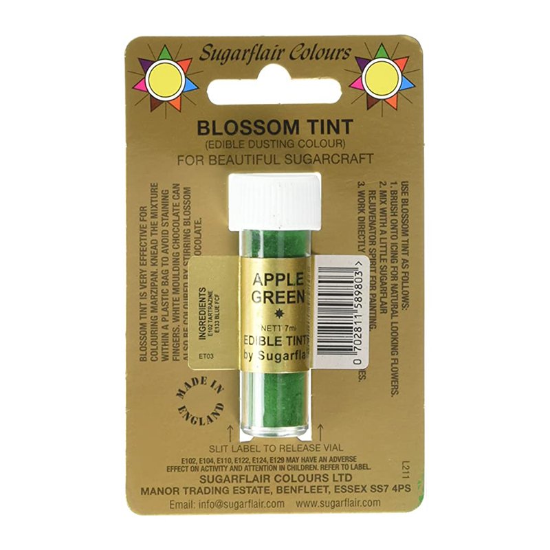 Sugarflair Blossom Tint Apple Green - 7 Ml