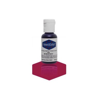 AmeriColor® Soft Gel Paste Burgundy - 21g