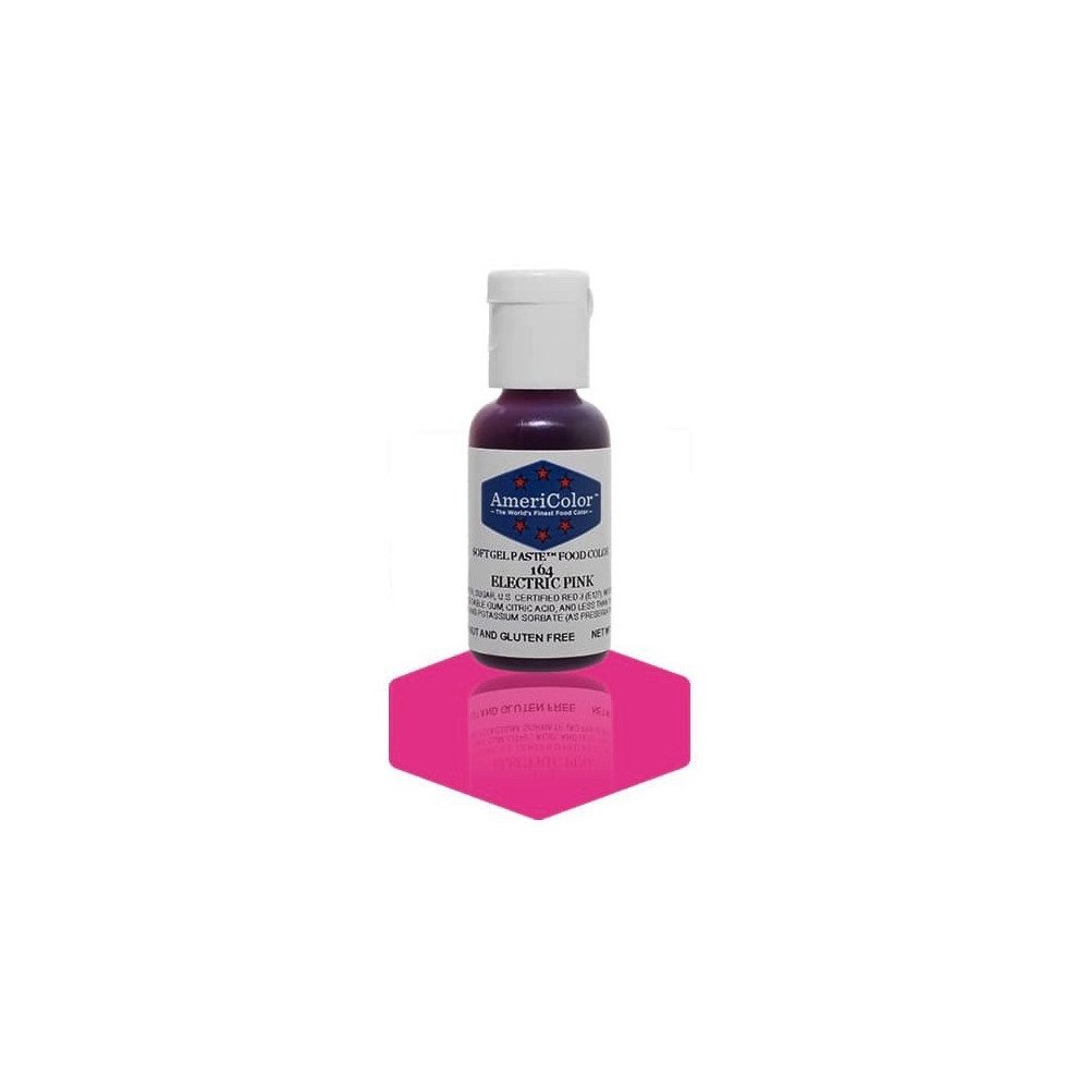 AmeriColor® Soft Gel Paste Electric Pink - 21g