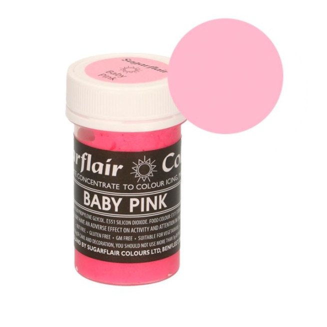 Sugarflair Baby Pink - 25g